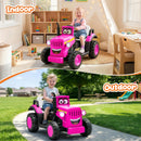12V Electric Ride-On Tractor for Kids with Remote Control