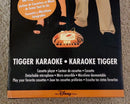Retro Disney Tigger Karaoke Microphone and Cassette Player from the 1990s