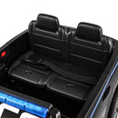 12V Electric Police Car for Kids with Dual Speed, LED Lights, Remote Control, Music, and Horn