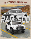 2-Seater Licensed RAM 1500 RHO 24V Electric Car for Kids