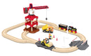 Motorized Magnetic Train Toy for Wooden Tracks