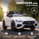 Mercedes AMG CLE 53 Kids Electric Ride-On Car with Remote Control, White