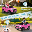 Pink 12V Electric Ride-On Chevrolet Colorado for Kids