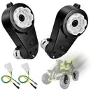 24V Wheel Motor Gearbox Upgrade Kit - Pair of High-Speed RS555 40000RPM Motors