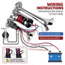 150dB Super Loud Air Horn for Cars, Trucks, and Boats - 12V Compressor