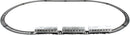 Battery-Powered 3-Piece New York Subway Train Set with Track, 39'' X 25''