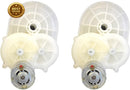 Peg Perego RZR/Gator 12V Motor Gearbox Replacement Set in White