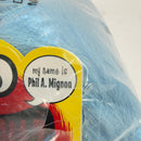 Fine Toy Co Phil A Mignon Blue Plush Toy - Talking and Jumping Meat Ballz