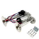 12V 600db High-Volume Dual-Tone Electric Train Horn for Trucks and Cars with Compressor