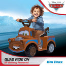 Disney Cars 3 Tow-Mater Electric Quad for Toddlers Ages 1.5-3 Years, 6V