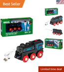 Battery-Operated Rechargeable Toy Train - Perfect Present for Ages 3 and Up | Brio World