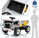 12V Electric Dump Truck for Kids with Remote Control, Dump Bed, Shovel, and Music