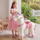 Sturdy Unicorn Ride-On with Secure Pedals: Perfect for Kids 6+, Enjoyable Playtime!