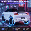 Ford Mach E Electric Ride-On Car with Parental Control, LED Lights, Horn, and Music