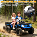 24V Electric 4WD UTV for Kids - 2-Seater ATV with 4x200W Motors, EVA Tires, and LED Lighting