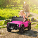 12V Pink Remote Control Kids Ride-On Land Rover Defender 110 SVX