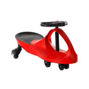 Zigzag Ride-On Car for Kids, No Batteries Needed, Suitable for Boys and Girls 3 Years and Older, Red