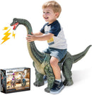 Brachiosaurus Dinosaur Push Car for Kids - Fun Ride-On Toy