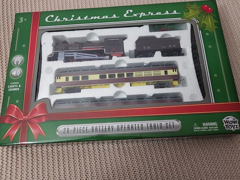 20-Piece Battery Operated Classic Train Set with Rails