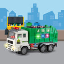 Bump & Go Interactive Garbage Truck Toy with Lights and Sounds for Kids 3+