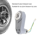 High-Speed 775 DC Motor Gearbox 18V-24V for Ride-On Toy Cars, Single Unit