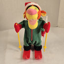 Disney Store Interactive Skiing Tigger Holiday Plush Toy with Sound Feature