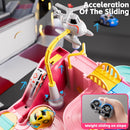 KIZONLY Racing Track Set for Children Aged 3-8, Ideal Car Toys for Young Boys