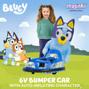 Bluey 6V ImaginAir Inflatable Character Ride-On Bumper Car