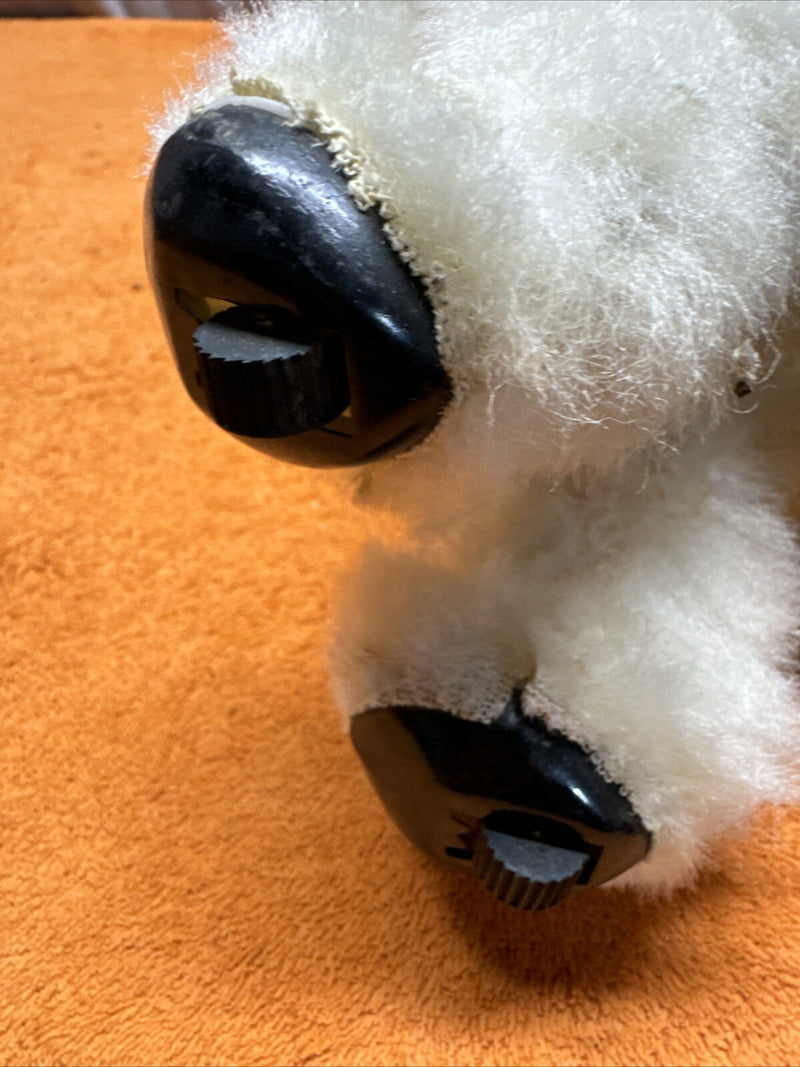 Vintage 1960s Battery Operated Walking Poodle Dog Toy from Japan