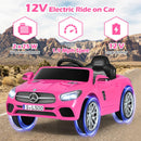 INFANS 12V Mercedes Benz SL500 Ride-On Car with Remote Control