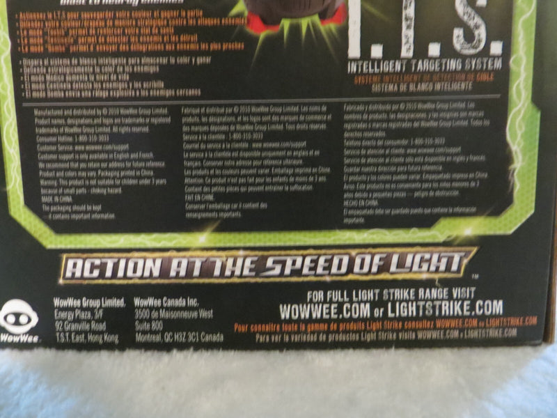Light Strike I.T.S Laser Tag Target Kit Interactive Infrared Game Unopened