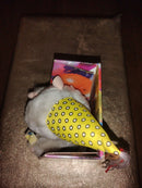 Gemmy 8" Vintage 2000s Singing & Dancing Hamster Plush - Happy Birthday Boy Edition
