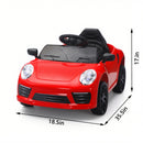 Electric Ride-On Car for Kids with Remote Control, Swing Function, LED Lights, and MP3 Player
