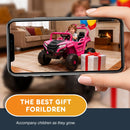 12V 2WD Electric UTV for Kids with 2.4G Remote Control & 2-Hour Operation Time
