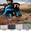 Blue 12V Kids Electric Ride-On Truck with Remote Control - Safe and Fun Adventure Vehicle