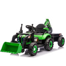 24V Electric Ride-On Tractor for Kids with Versatile 4-in-1 Attachments