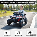 TOBBI Kids Battery Operated Large Polypropylene Electric Car Toy