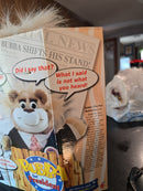 Vintage Bubba For President Mattel Talking Plush Bear Toy
