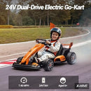 24V Licensed McLaren Kids Go Kart with Drift Feature and LED Lights