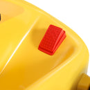 Yellow 12V Battery-Powered Kids Electric Ride-On Go-Kart with 3 Speeds, Music, and Remote Control