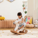 Multi-Function Rocking Horse for Toddlers Ages 2 to 5 with Balance Board and Push Option