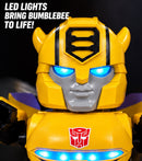 Transformers Bumblebee Dance Toy with LED Lights & Sound, Requires 3x AA Batteries, Suitable for Ages 6+
