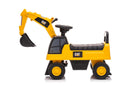Licensed Ride-On Excavator Push Car for Kids with Rotating Bucket