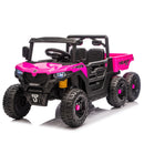 24V 400W 4WD Electric Dump Truck for Kids with 2.4G Remote Control & MP3 Player