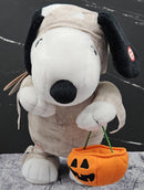 Hallmark Musical Spooky Snoopy Mummy Plush Toy