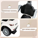 OLAKIDS 4-in-1 Ivory White Ride-On Push Car TQ10131WH