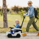 Durable Push Car for Toddlers Aged 1 to 3 with Backrest and Safety Bar