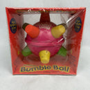 Vintage 1992 ERTL MOTORIZED BUMBLE BALLl Bouncing Toy, Pink