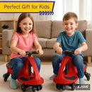 Wiggle Car for Kids 3 and Up in Red - No Batteries or Pedals Needed