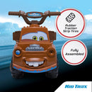 Disney Cars 3 Tow-Mater Electric Quad Ride-On for Toddlers Aged 1.5-3 Years, 6V